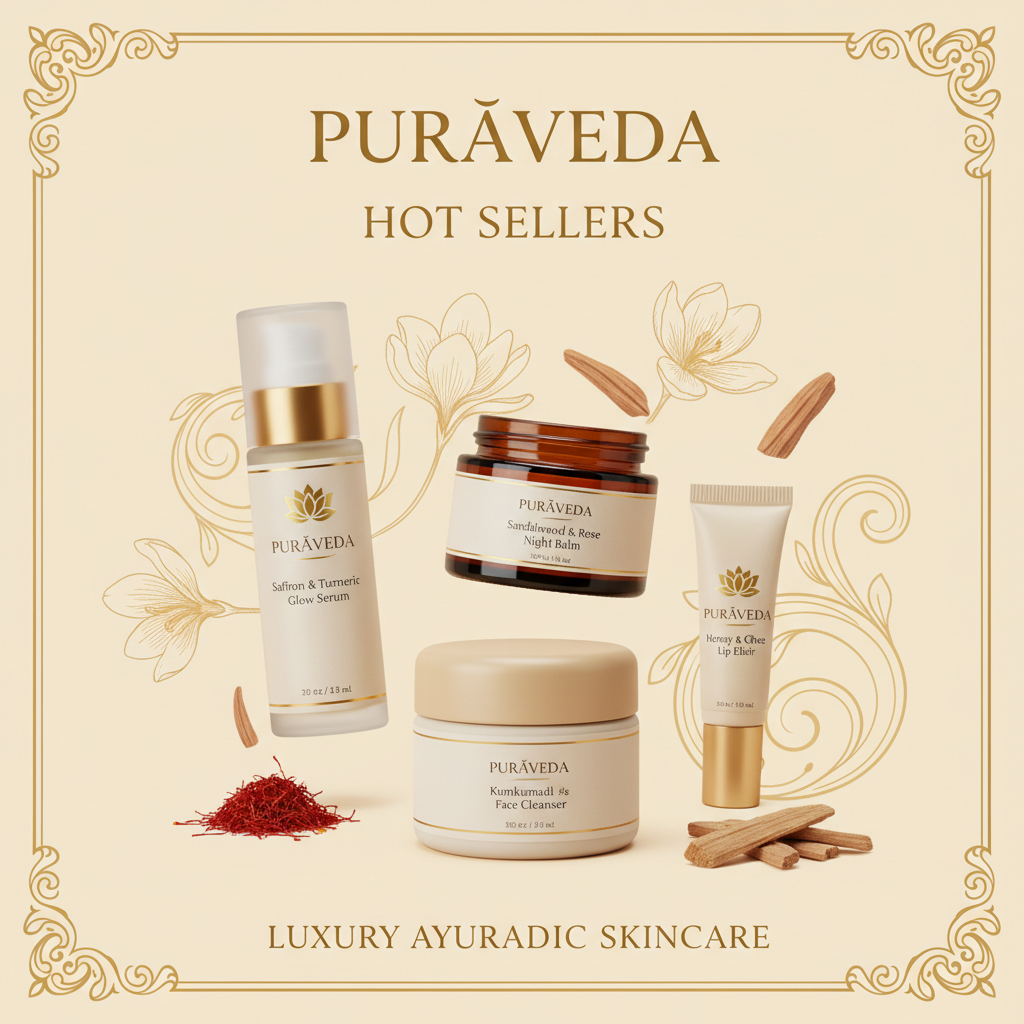 Hot Sellers collection - best selling PurāVeda skincare products