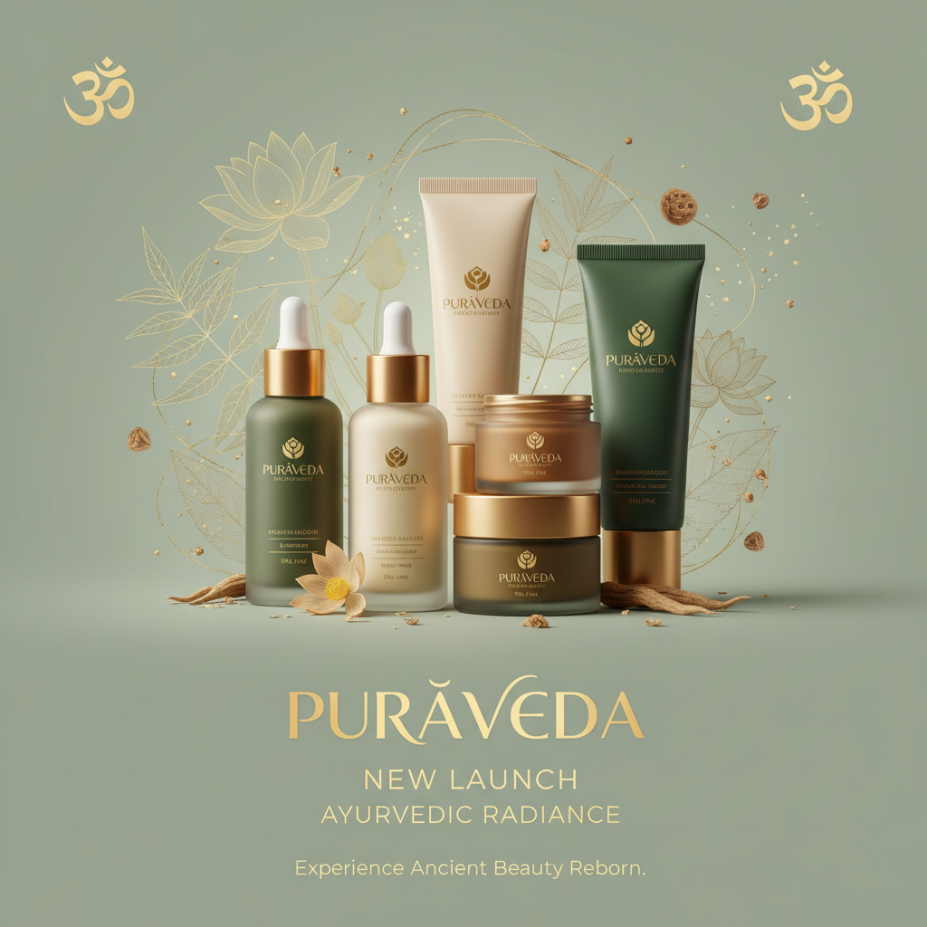 New Launch collection - latest PurāVeda skincare products