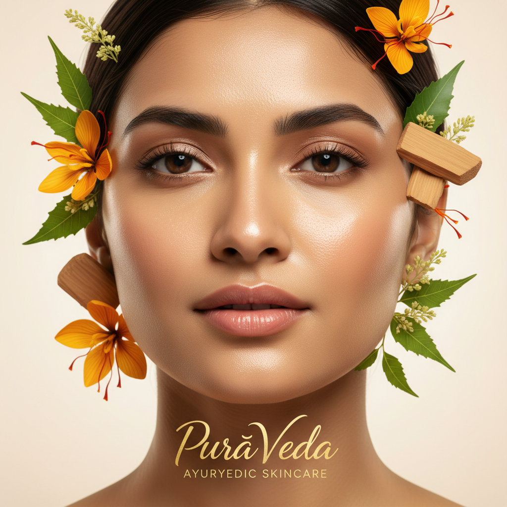 PurāVeda - Ayurvedic Skincare with Saffron and Sandalwood - Shop Now